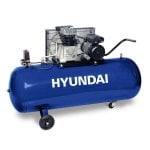 Compressor Hyundai HYACB200-31T 200L 3HP Trifásico 10 Bar Alta Performance