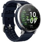 Amazfit Active 3 Premium Bluetooth GPS NFC 45mm AMOLED Argent Bleu M Étanche 5ATM Pulsomètre SpO2