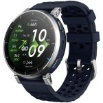 Amazfit Active 3 Premium Bluetooth GPS NFC 45mm AMOLED Argento Blu Resistenza Acqua 5ATM