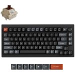 Teclado Keychron V1 Ultra 8K 75% mecánico inalámbrico RGB Hot-Swappable Spanish Layout Bluetooth
