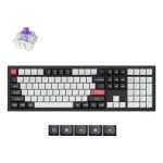 Teclado Keychron Q6 Hall Effect Magnético Layout ES retroiluminado inalámbrico-alámbrico