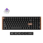 Teclado Keychron K4 Hall Effect Magnético compacto Layout ES sem fios RGB