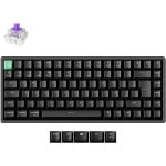 Teclado Keychron K2 HE magnético 75% RGB alumínio switches Nebula layout Spanish