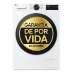 Lavadora Carga Frontal LG Serie 500 F2X50S8TLB 8Kg 1200rpm Clase A WiFi IA Blanca