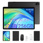 Tablet Doogee Tab E3 Max Vip 14" 256GB 4G LTE 13500mAh Android 15 Preto