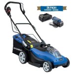 Cortador de relva Hyundai Lm3801-58vset bateria Li-ion 58V motor brushless