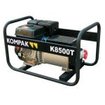 Gerador Kompak K8500t Gasolina Trifásico Alternador LINZ 9,0 kVA