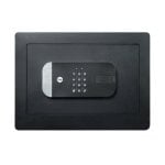 Caja fuerte Yale YSS/250/EB1 electrónica negra con llave y montaje suelo o pared