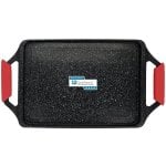 Grillplatte Briebe Black Titanium 43x25cm Induktion Antihaft Titan 5 Schichten