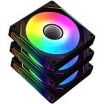 Ventilador suplementario Xigmatek Infinity G20A 120 mm 1200 RPM con LED y control remoto