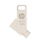 Unidad flash USB PNY HP x206C 128 GB USB-A y USB-C 120 MB/s metálica