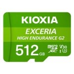 Carte microSD Kioxia Exceria 512 Go UHS-I V30 A1 haute endurance