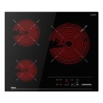 Piano cottura TEKA TBC 63620 vetroceramica 3 zone touch 60 cm