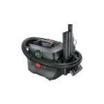 Aspiradora Seca y Húmeda con Bolsa Bosch AdvancedVac 18V-8 18V 8L Negro