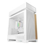 PC-Gehäuse DeepCool CL6600 WH Hypersplit ATX 2x ARGB Lüfter 360AIO Weiß