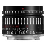 Objektiv TTArtisan C35095-BS-E 50 mm f/0.95 Manuell MILC E-Mount Schwarz