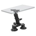 RAM MOUNTS Twist-lock triple Suction Heavy Duty Supporto per Starlink Mini da Superficie Liscia