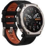 Amazfit T-Rex Ultra 2 GPS NFC 51mm AMOLED Titan Schwarz Braun Einheitsgröße 10ATM Wasserdicht