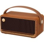 Edifier MP330 Altavoz Portátil Bluetooth Retro Madera MDF Sonido Hi-Res 40W RMS Marrón