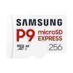 Carte microSD Samsung P9 Express MB-MK256T 256GB 800MB/s U3 V30 A1 Blanc