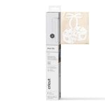 Vinile termoadesivo Cricut Flocked Iron-On bianco opaco lavabile 305 mm x 483 mm