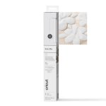 Vinile termoadesivo Cricut Puff Iron-On bianco opaco lavabile 305 mm