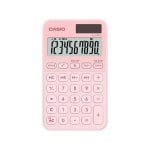 Calculadora Casio SL-310YC Rosa Claro 10 Dígitos Solar y Batería con Funda