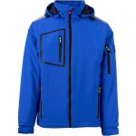 Casaco Softshell Payper S01035-P226-09006 Homem 4XL Azul Navy Capuz Removível
