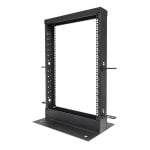 Armario rack Aiten Data 15U marco abierto 2 columnas 150 kg gestión cables