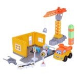 Bloque de construcción Ogi Mogi Blocks & Crane 44 piezas plástico grúa infantil