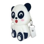Sac bandoulière Ogi Mogi Panda silicone blanc 19,5x6x11 cm enfant