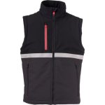 Casaco Softshell Payper S01032-P226-13044 Nylon Cinzento Preto WP8000mm