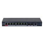 Switch Dahua DH-S4210-8GT-110 10 ports Gigabit PoE Layer 2 gestion avancée