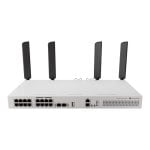 Switch Mikrotik CRS418-8P-8G-2S+5axQ2axQ-RM Gigabit 19 ports PoE Wi-Fi 6 1U rack