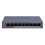 Switch Hikvision DS-3E0109P-E/M(C) 8 ports PoE 10/100 Mbps + 1 Uplink RJ45 Bleu