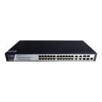 Switch Hikvision DS-3E2528P(B) 24 Portas Gigabit PoE Layer 3 Rack