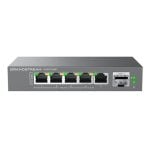 Switch Grandstream GWN7700MP 2.5G 5 Ports PoE+ SFP+ Lüfterlos Desktop