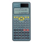 Calcolatrice scientifica Maul MSC 417 417 funzioni 2 linee solare batteria custodia