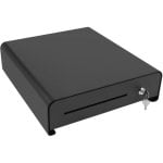 Caisse Olympia SD335 Style métallique noire compacte sécurisée