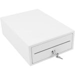 Caisse Olympia 208 mini blanc compacte fermeture sécurisée