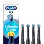 Recargas Escovas Dentes Oral-B iO UltimateClean Black 4 Unidades Limpeza Profunda