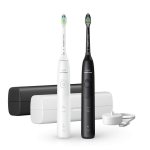 Schallzahnbürste Philips Sonicare Series 5500 HX7119/02 2 Modi 2 Bürstenkopf Drucksensor Timer Etui