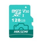 Tarjeta MicroSD Hikvision 128GB XC Clase 10 Alta Velocidad Resistente