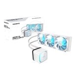 Refrigeração Líquida Gigabyte EAGLE 360I 360mm 3 Ventoinhas ARGB LCD Daisy-Chain