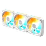 Ventilador suplementar Gigabyte GP-GBT EZFAN1203 ICE 120mm 2200RPM LED branco pack 3