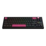 Teclado NUBI NK68 Pro Black mecánico inalámbrico compacto RGB hot-swappable