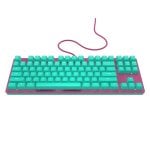 Teclado NUBI NK87 Ice mecánico compacto con iluminación RGB y anti-ghosting