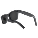 Astraux Sunlasses Vintage Lunettes intelligentes Caméra intégrée Haut-parleurs UV400 Grises