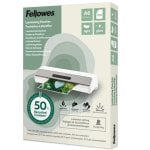 Plastifieuse Fellowes 100143441 A6 80 microns brillant 100 feuilles recyclées