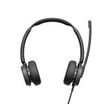 Auriculares EPOS IMPACT 400 MS UC con cable USB-C y USB-A Cancelación de Ruido Negros